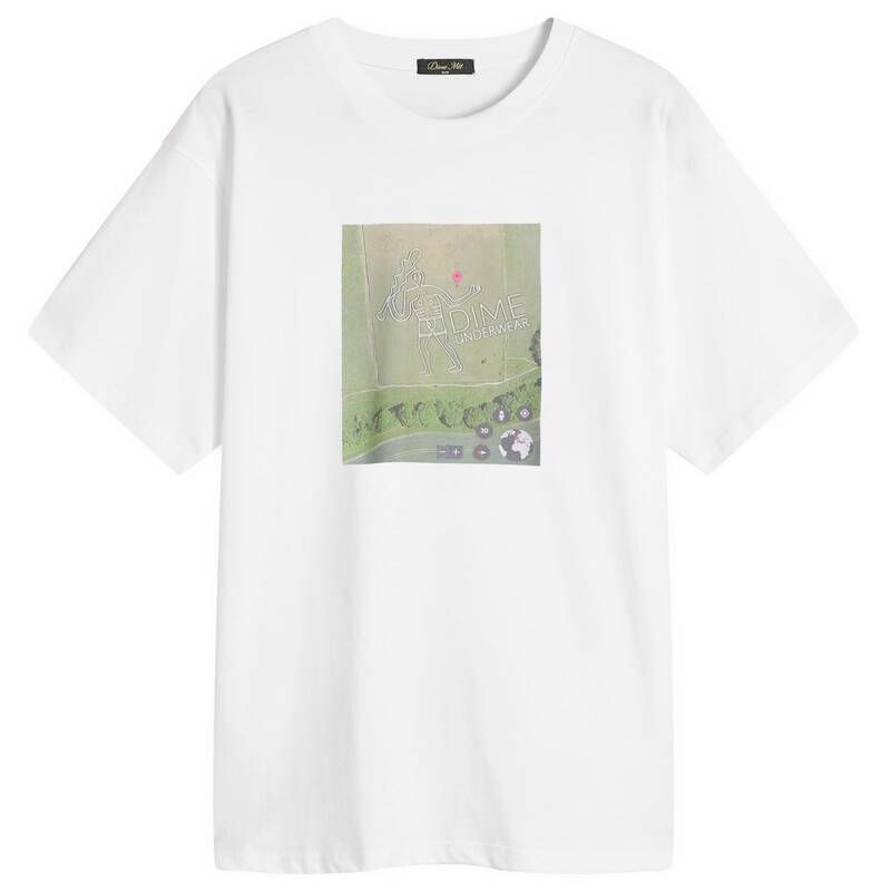 ダイム メンズ トップス Tシャツ Dime GPS TShirt White ホワイト