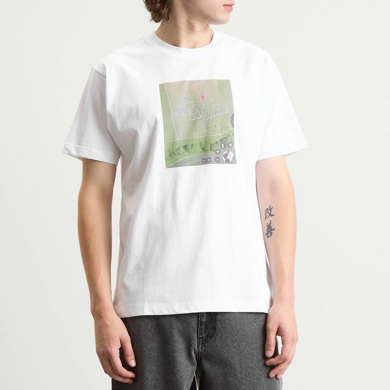 ダイム メンズ トップス Tシャツ Dime GPS TShirt White ホワイト