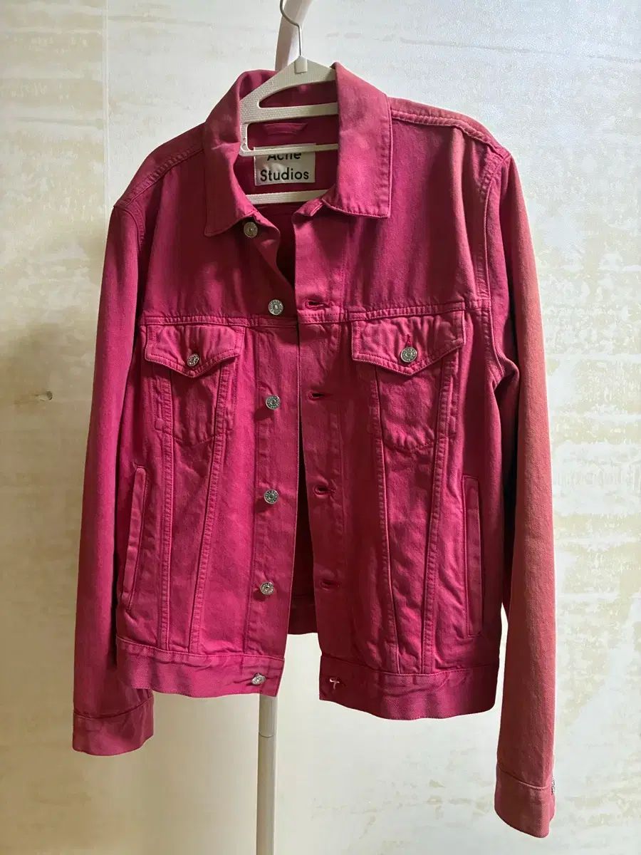 Acne Studios アクネストゥディオズ BEAT ビート デニム ジャケット ピンク 48