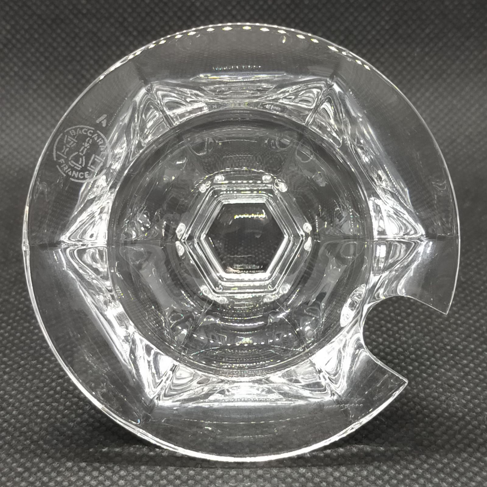  至高の輝き バカラ ミズーリ シュガーポット スプーン付 完品 Baccarat Missouri クリスタル ガラス 小物入れ ほぼ♥ シュガーポット コーヒー ティーカップ