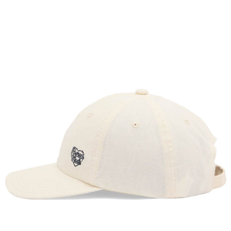  ヒューマンメイド メンズ アクセサリー 帽子 キャップ リネン Human Made 6 Panel Heart Linen Cap White ホワイト 帽子 ファッション小物