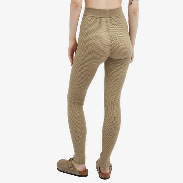  フィアオブゴッド レディース ボトムス レギンス Fear of God ESSENTIALS Waffleggings Desert Sand サンド スパッツ レギンス レッグウェア