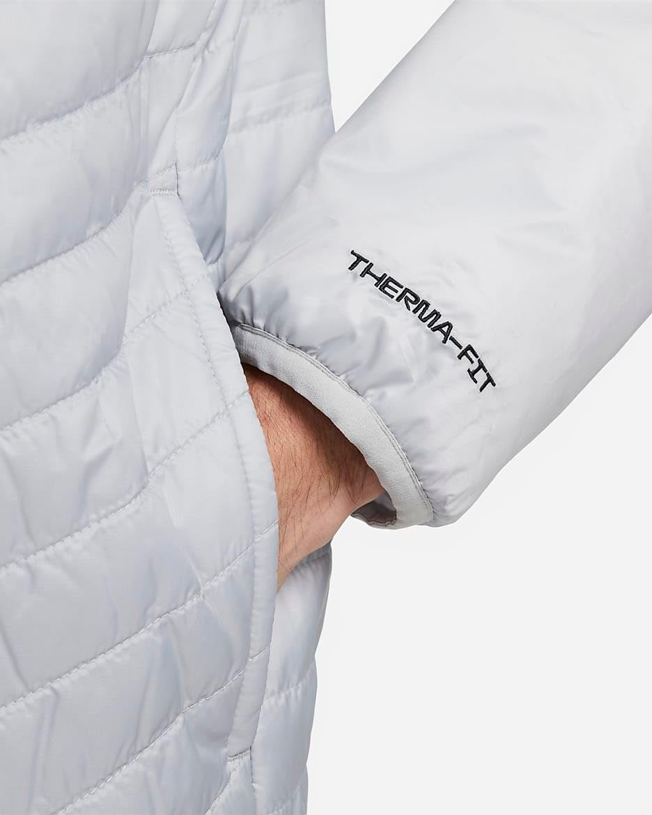 中綿入りランニングジャケット