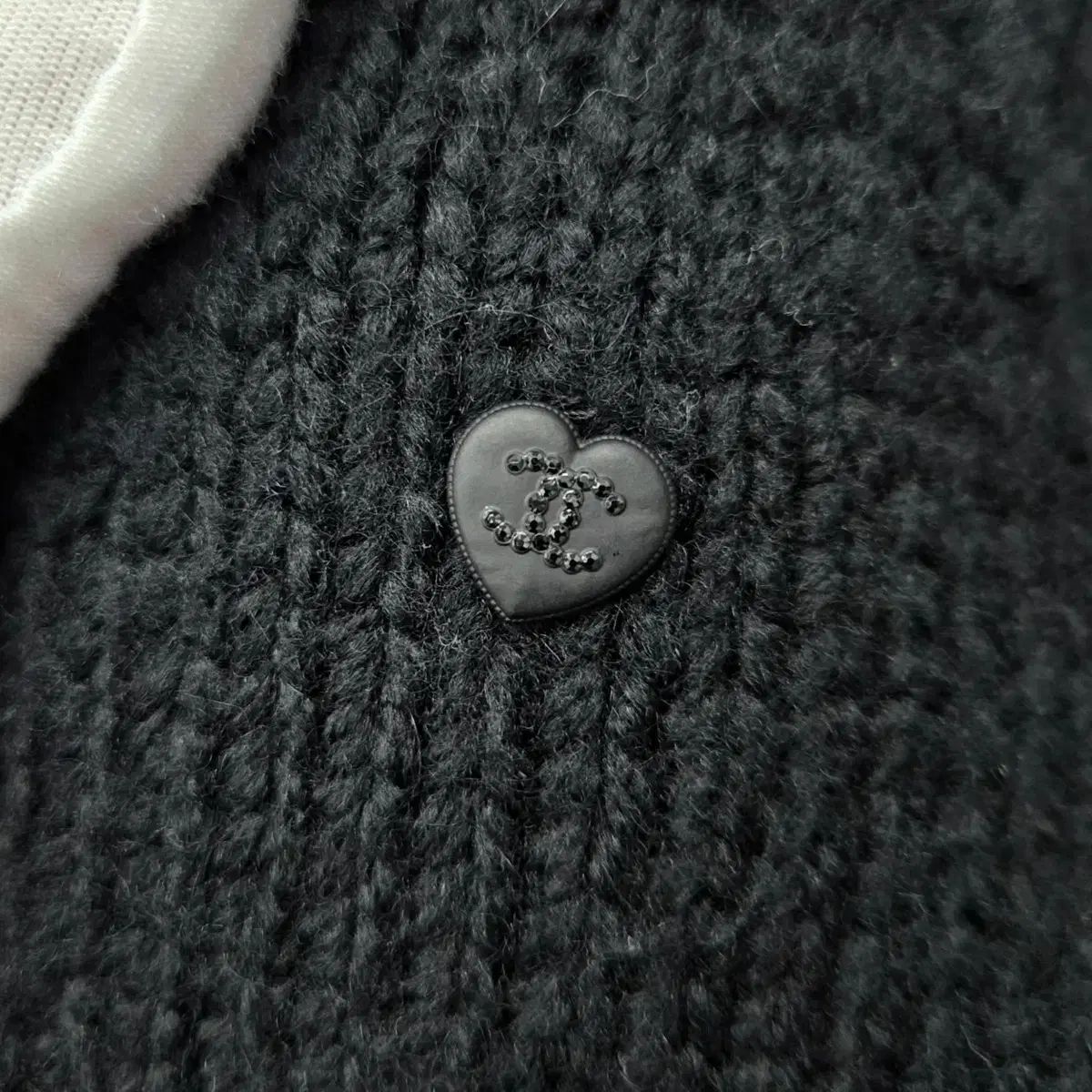 レディース オーバーサイズ CHANEL シャネル ハートロゴ ウール アルパカ ジョガーパンツ