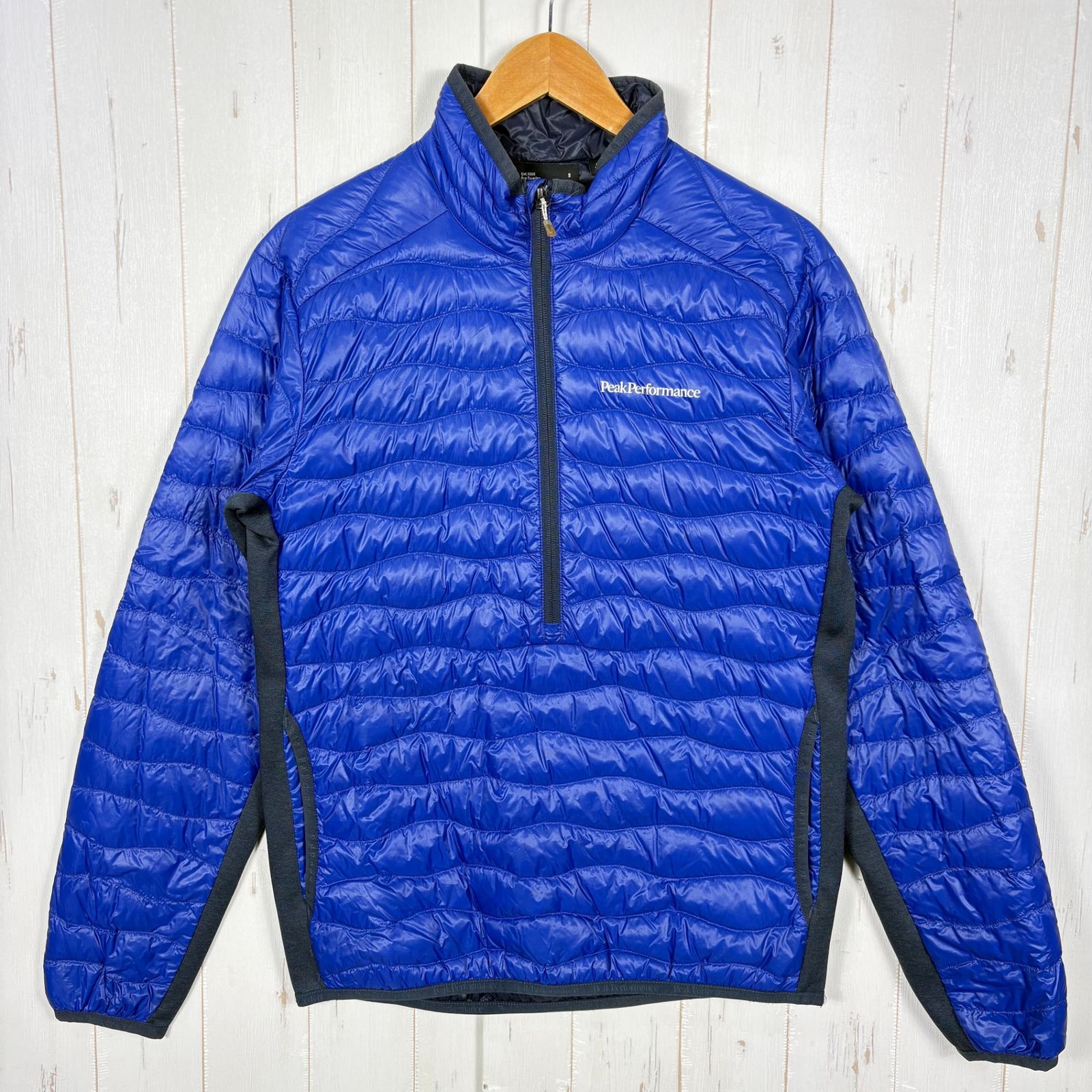 Men s ブルー系 Peak Performance ピークパフォーマンス ヘリウム ハーフジップ ダウンジャケット Helium Harf Zip Down Jacket ダウン ウェア トップス アウター ジャケット