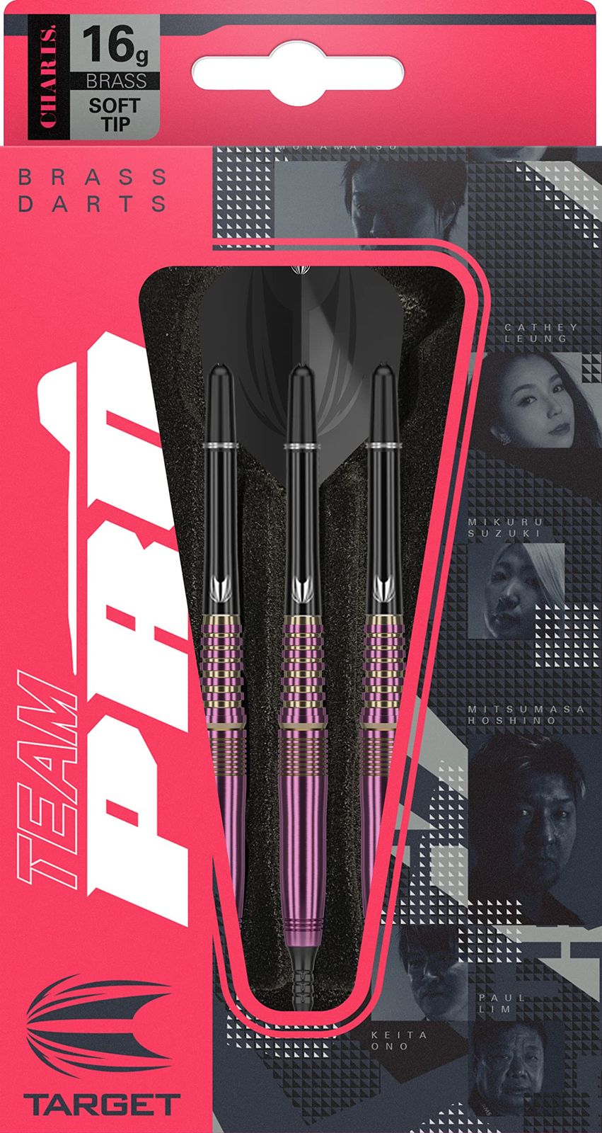 ブラスダーツセット（専用ケース付き） 2BA 16G BRASS LEUNG CATHY