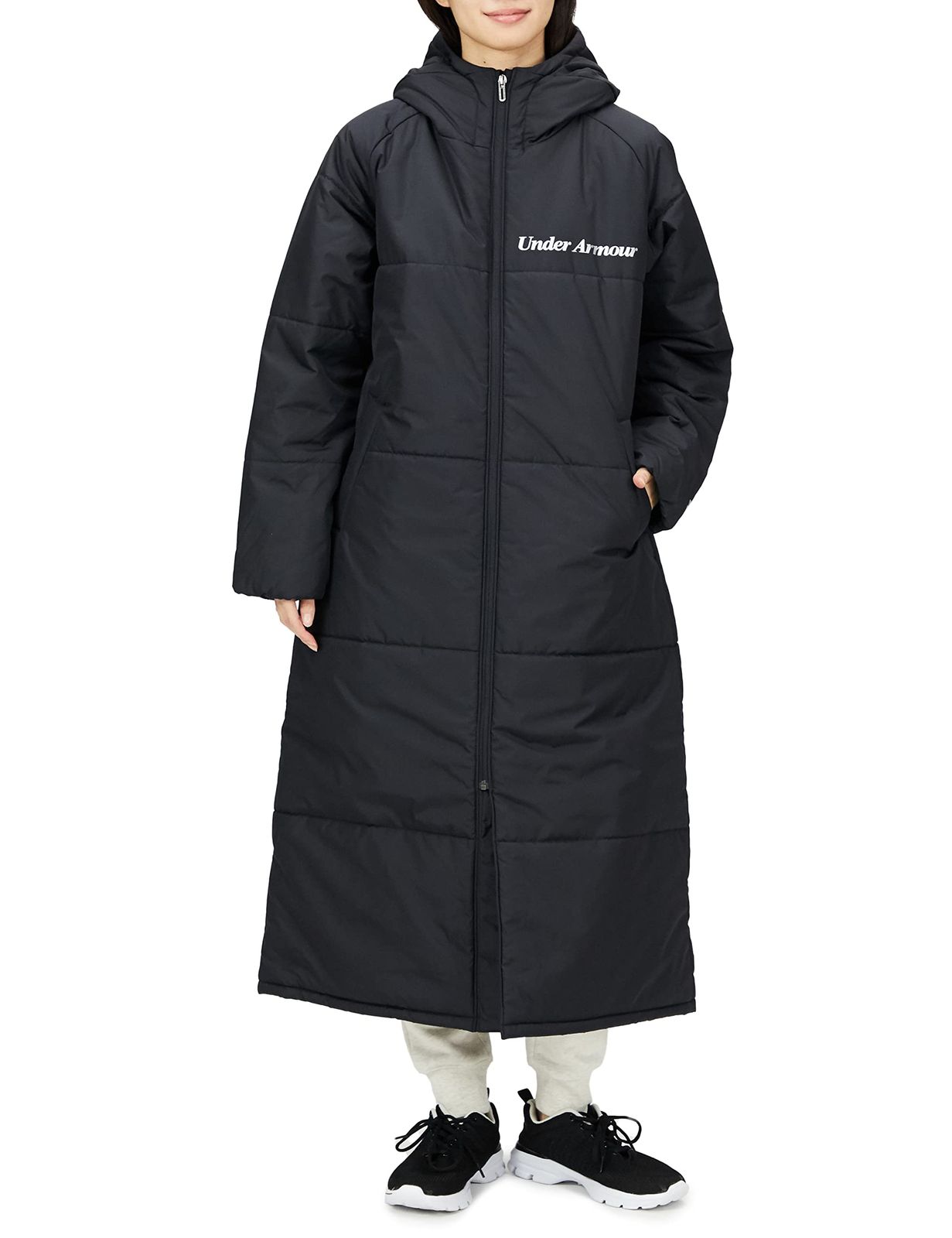 アンダーアーマー UA INSULATED LONG COAT Black M
