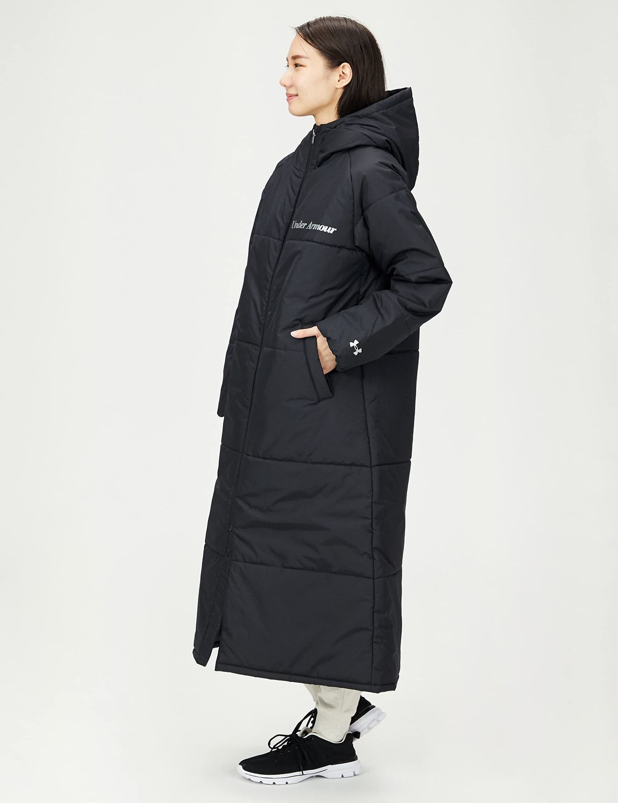 アンダーアーマー UA INSULATED LONG COAT Black M