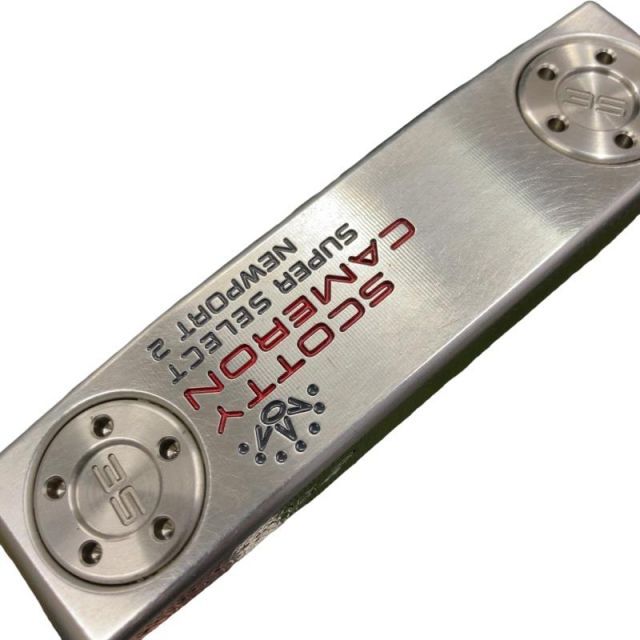 タイトリスト SCOTTY CAMERON SUPER SELECT NEWPORT 2 34インチ パター PT スチール フレックスその他 メンズ 男性用 右利き 右用 Bランク ゴルフクラブ