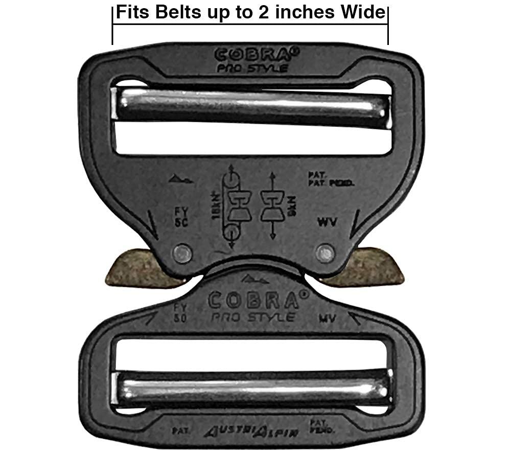 コブラバックル 5 08 cm デュアル 調節 縫いなし