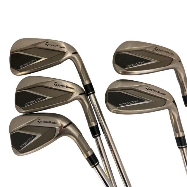 テーラーメイド STEALTH 5 S アイアンセット IR 特注シャフト フレックスS メンズ 男性用 右利き 右用 Cランク ゴルフクラブ