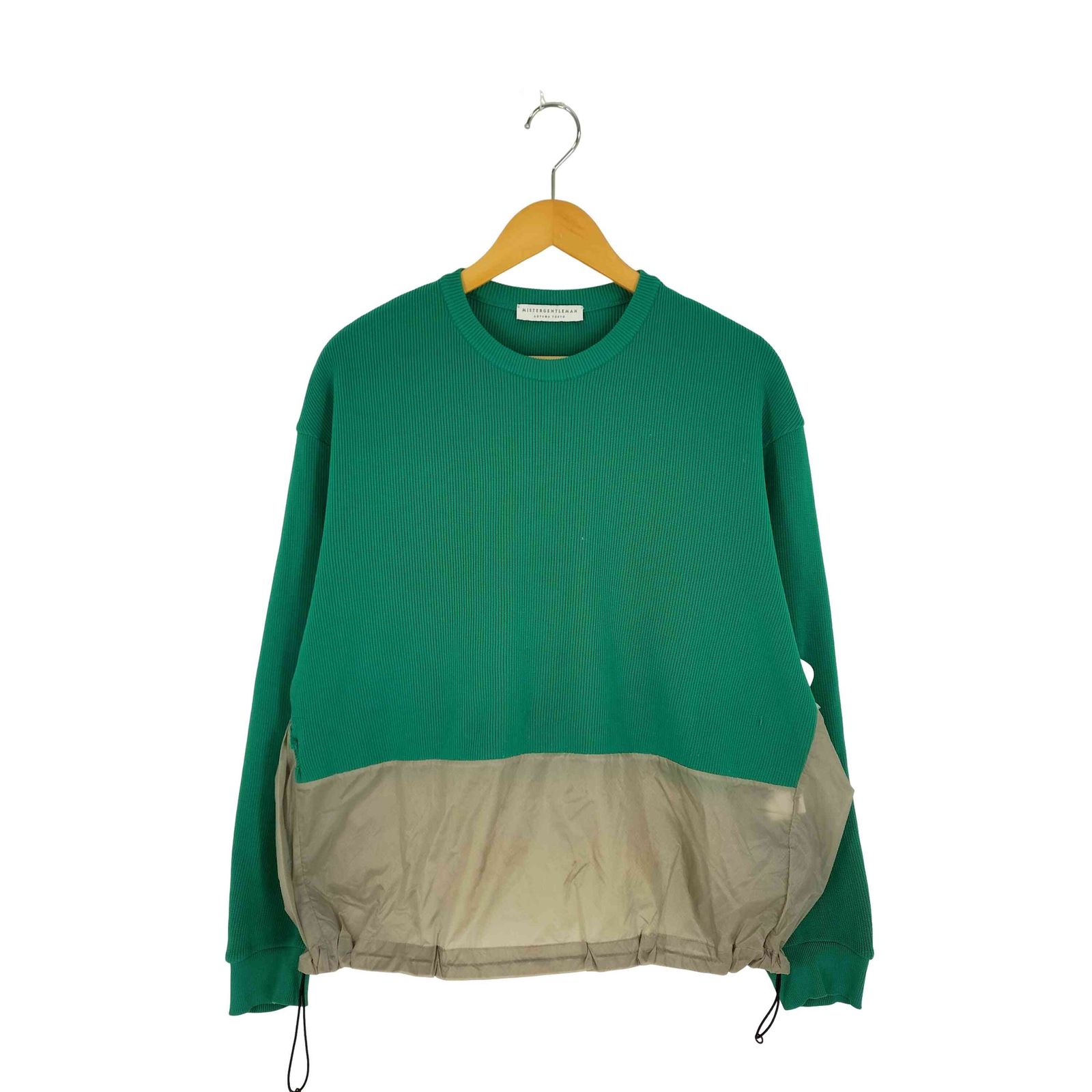 ミスタージェントルマン MR.GENTLEMAN NYLON SWITCHED KNIT ナイロン 