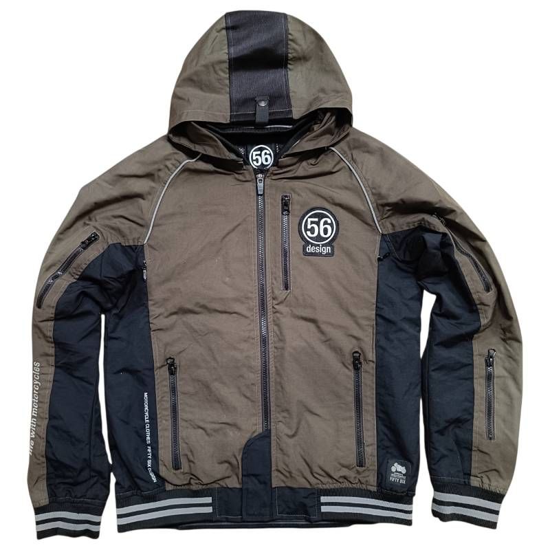 56 design S Line Nylon Parka Sライン ナイロンパーカー ライディングジャケット Mサイズ