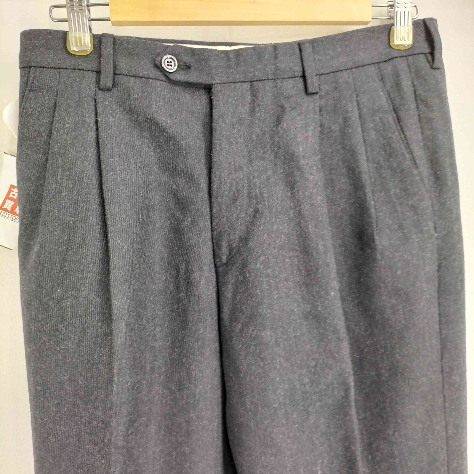 ユーズドフルギ USED古着 イタリア製 ウールスラックス メンズ 表記無