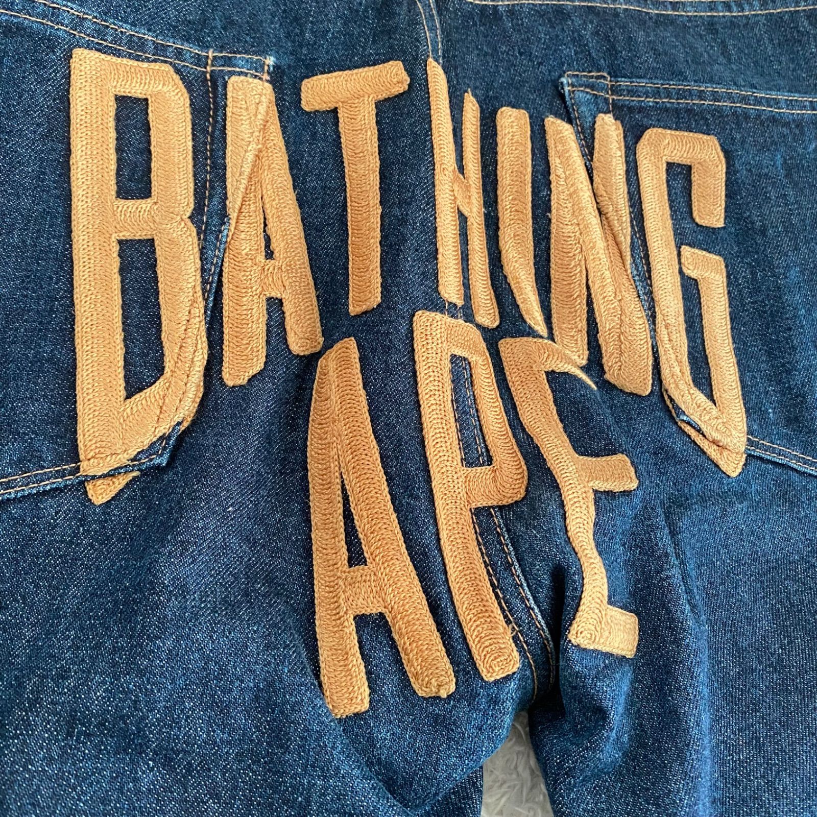 超希少！初期タグ A BATHING APE NIGO期 アベイシングエイプ デニム