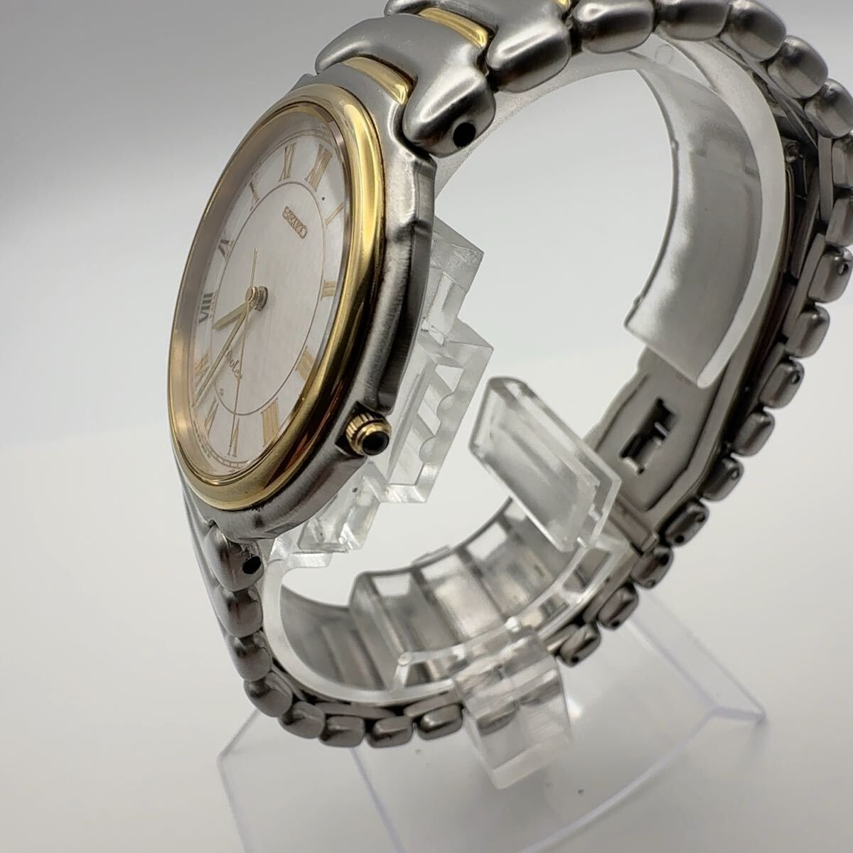 SEIKO 5 E 31 6 A 20 セイコー DOLCE ドルチェ クオーツ 腕時計 稼働品 電池交換済 P 37