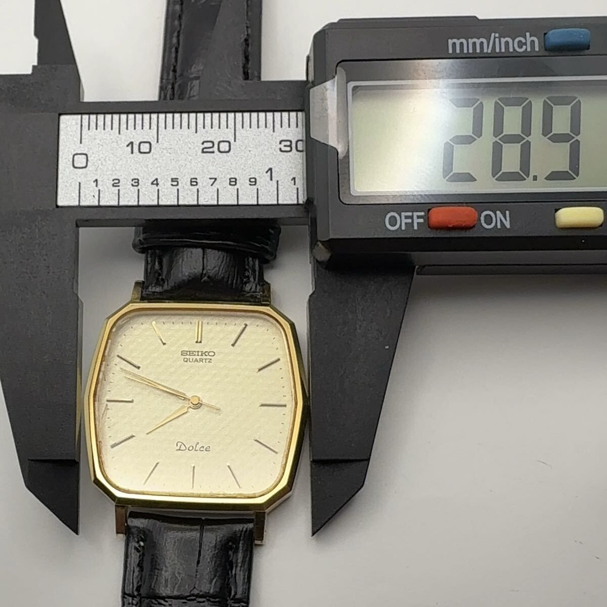 SEIKO 7731-5120 セイコー DOLCE ドルチェ クォーツ スクエア 腕時計 
