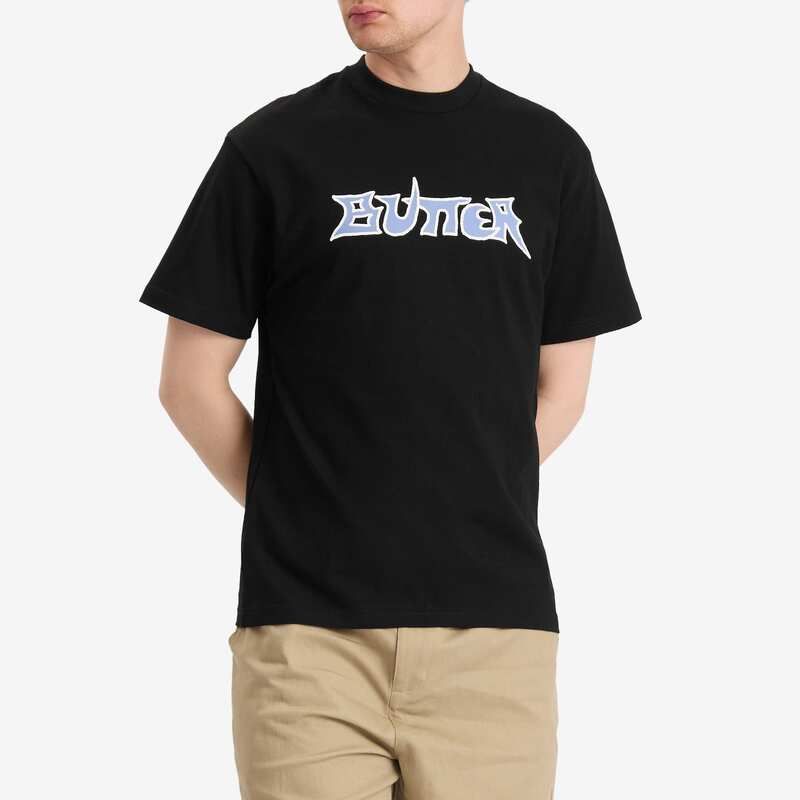 バターグッズ メンズ トップス Tシャツ Butter Goods Encounter TShirt Black ブラック