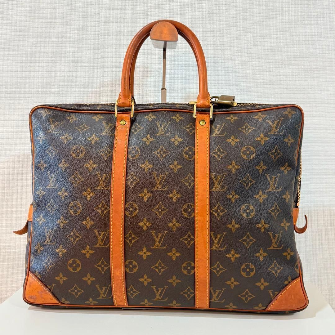■美品■LOUIS VUITTON ルイヴィトン モノグラム ポルトドキュマン □美品□LOUIS VUITTON ルイヴィトン モノグラム ポルトドキュマン