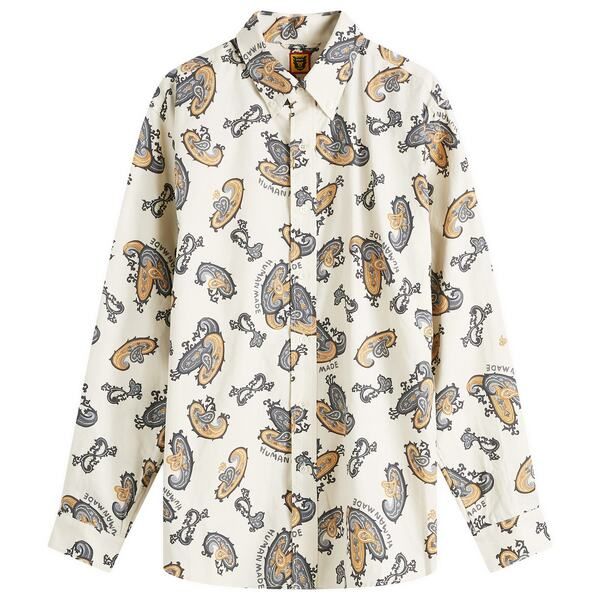 ヒューマンメイド メンズ トップス シャツ Human Made Paisley Bd Shirt White ホワイト