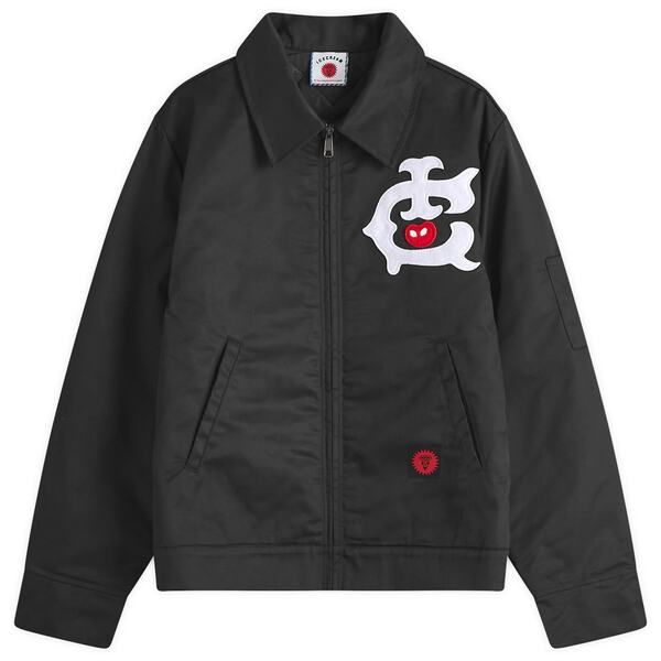 アイスクリーム メンズ アウター ジャケット ブルゾン ICECREAM Og Work Jacket Black ブラック