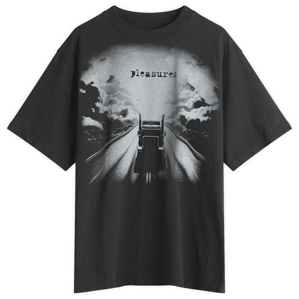 プレジャーズ メンズ トップス Tシャツ Pleasures Truck HeavyweightShirt Black ブラック