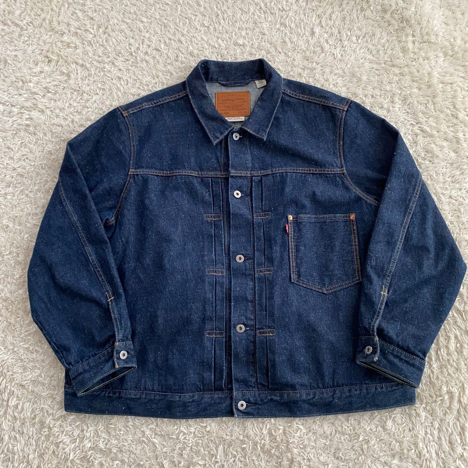 LEVI'S PREMIUM 大戦モデル 1st デニムジャケット サイズＸＸＬ 未使用級！Levi's リーバイス PREMIUM 1st 大戦モデル デニム