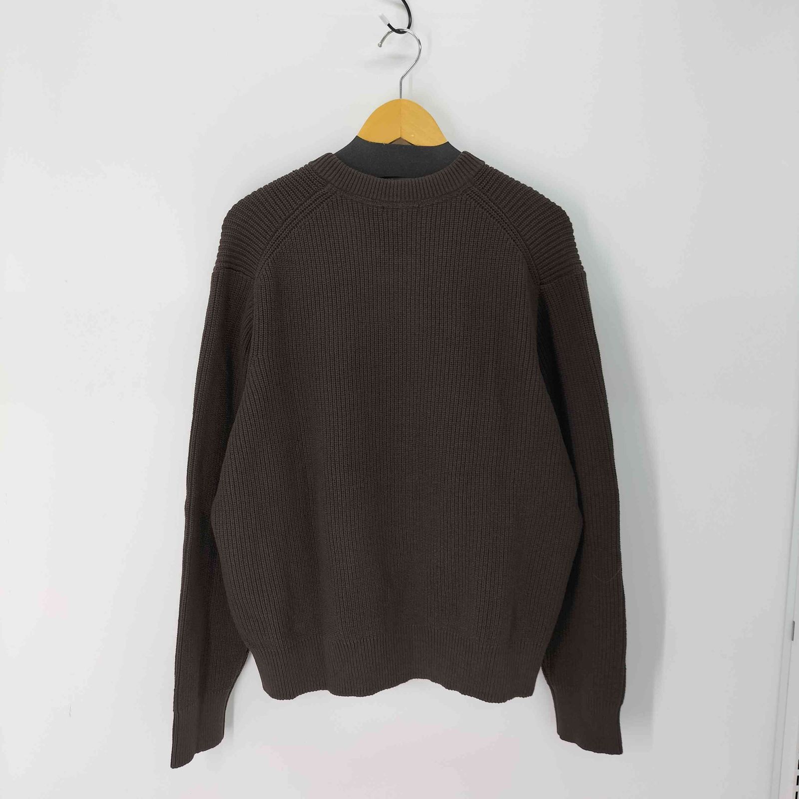 新品】ユニクロC クルーネックフルジップカーディガン ネイビー XL 