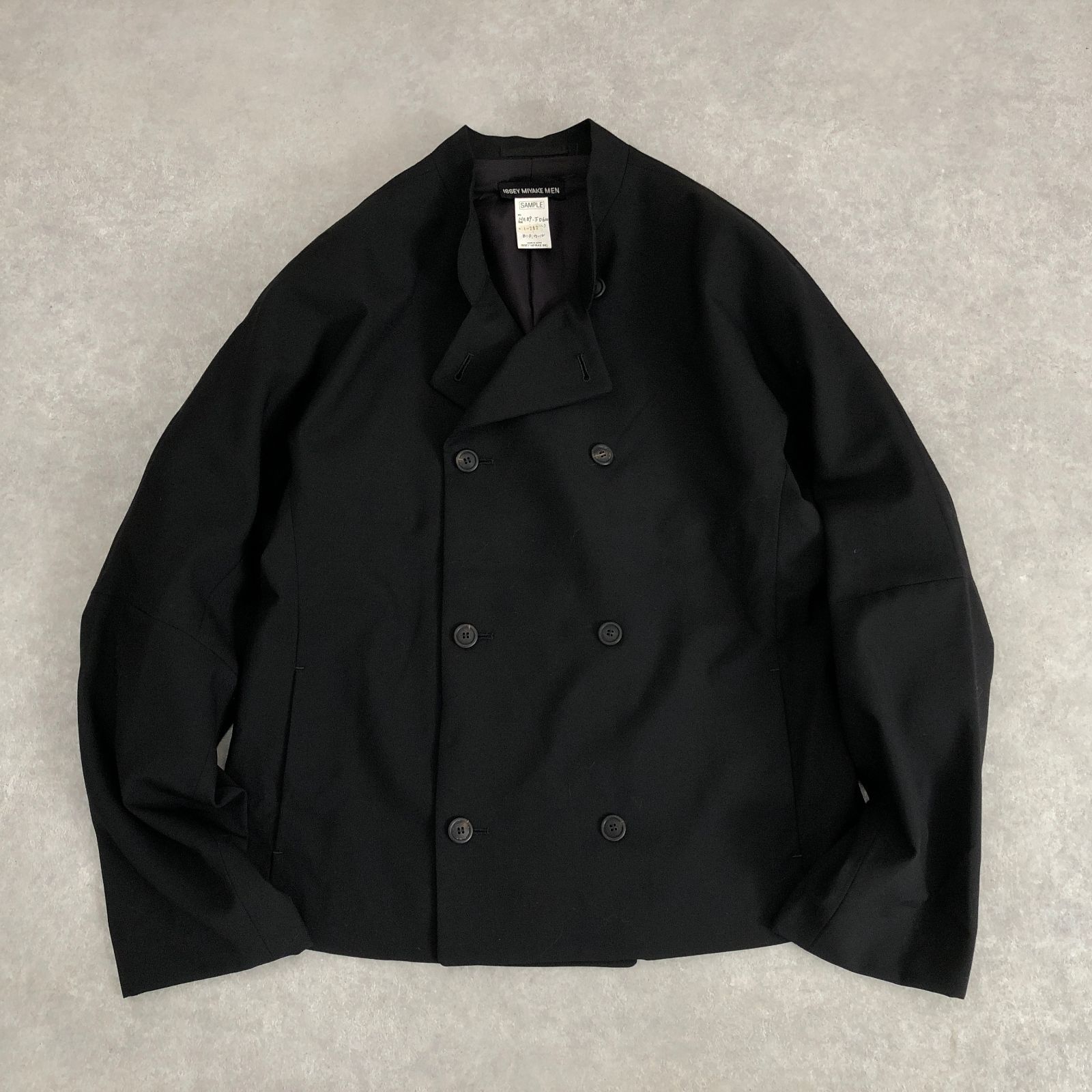 ISSEY MIYAKE MEN ダブル コサック ジャケット イッセイミヤケ メン