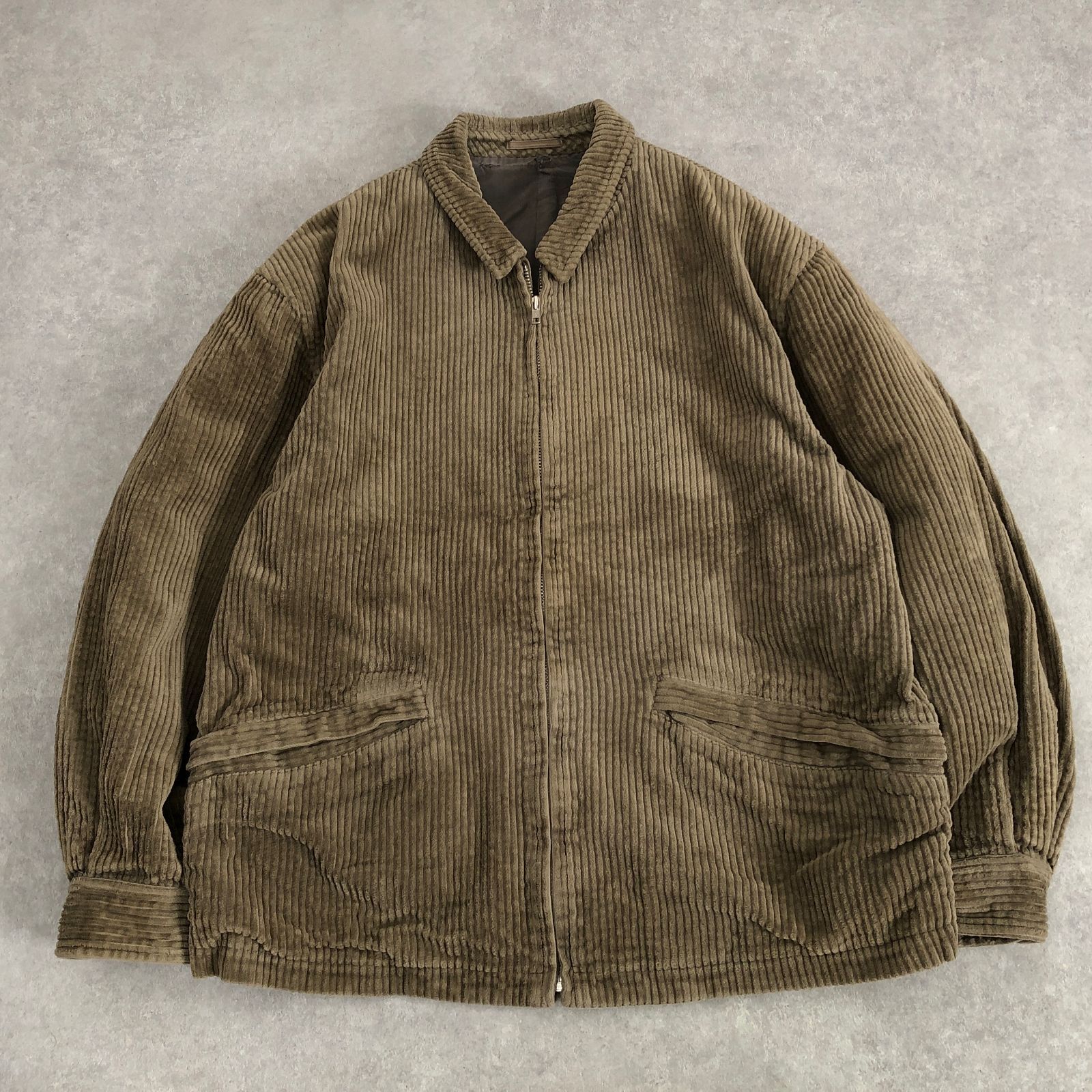 comme des garcons homme 90s コーデュロイブルゾン 90's デカタグ COMME des GARCONS HOMME ジャンボ コーデュロイ