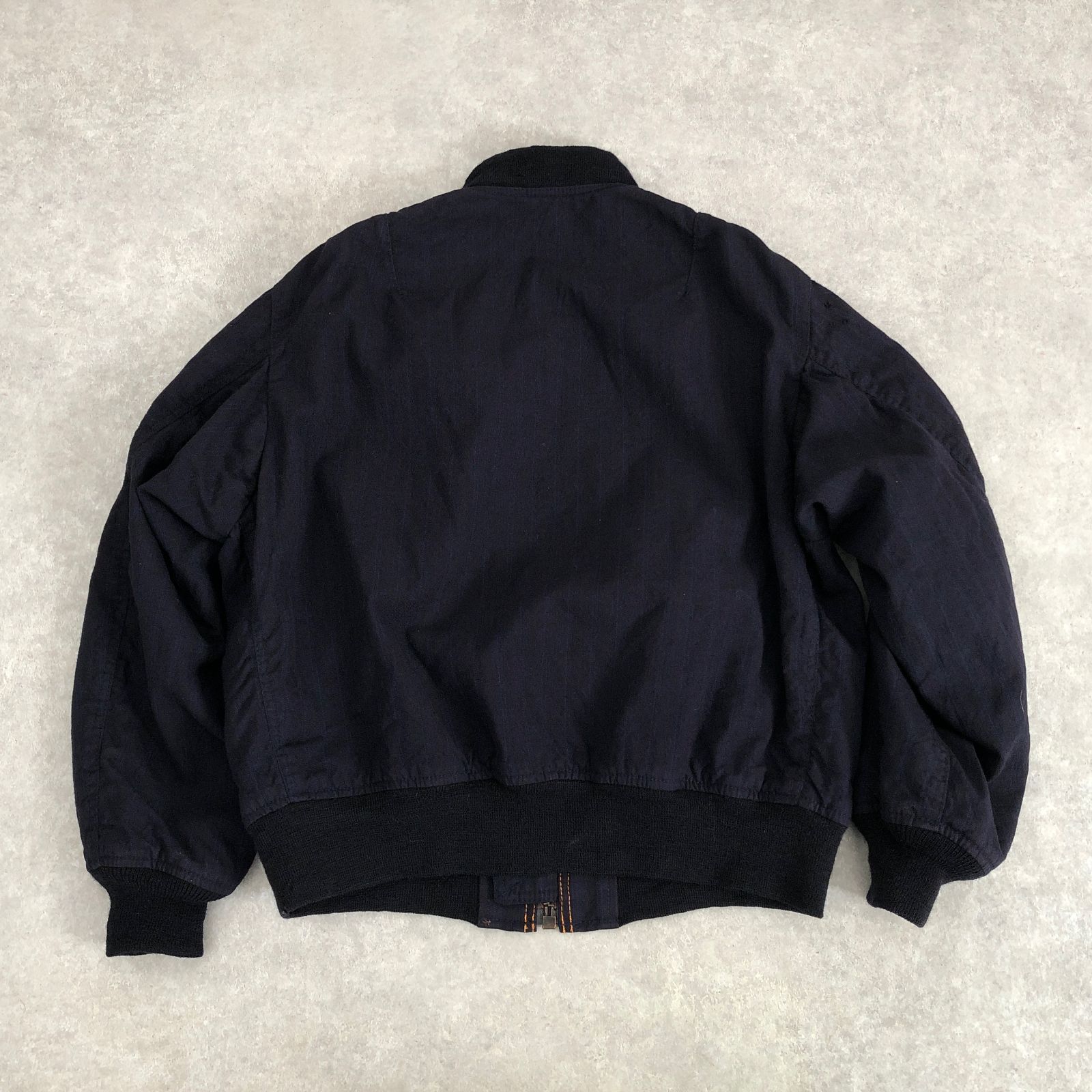 名作 COMME des GARCONS HOMME ウール縮絨 MA-1 ミリタリー フライト