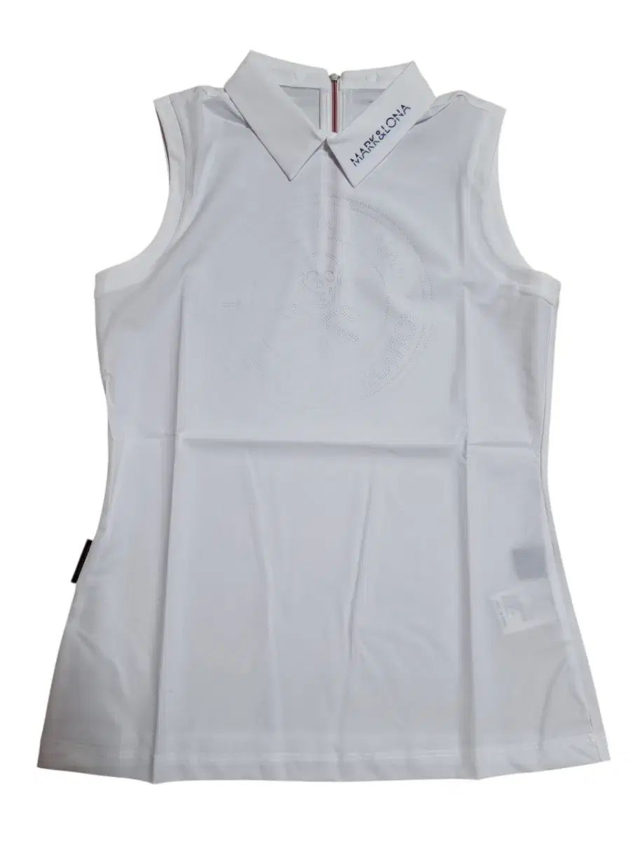 MARK＆LONAマークアンドロナ　ノースリーブシャツ　新品未使用 MARK & LONA マークアンドロナ 白 ノースリーブ Tシャツ L S M XS