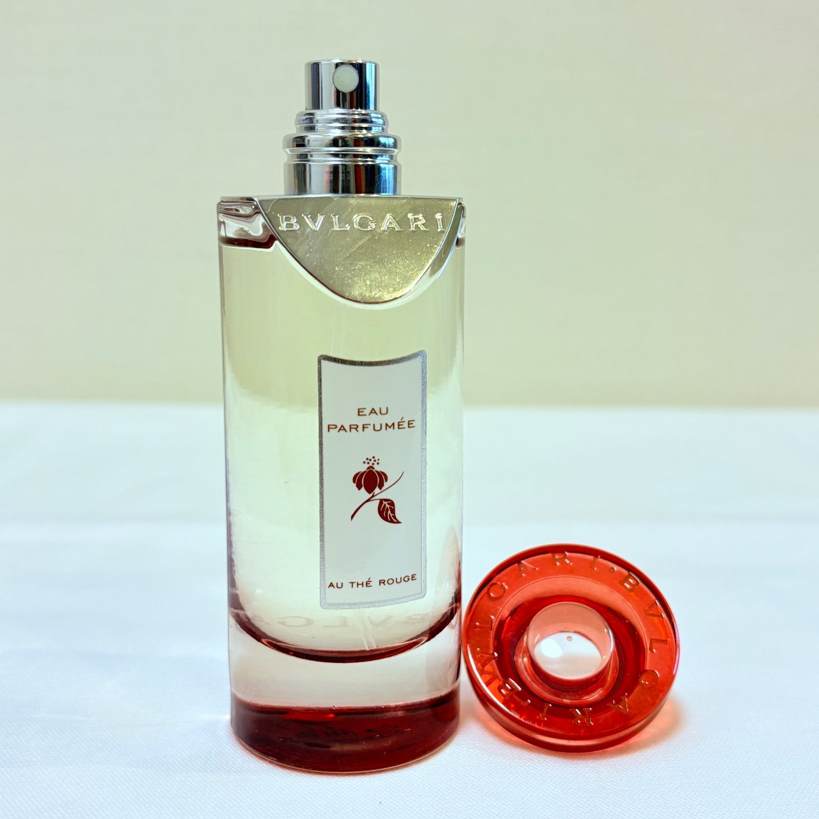 廃盤品 新品未使用 BVLGARI Eau Parfumee au the rouge eau de cologne