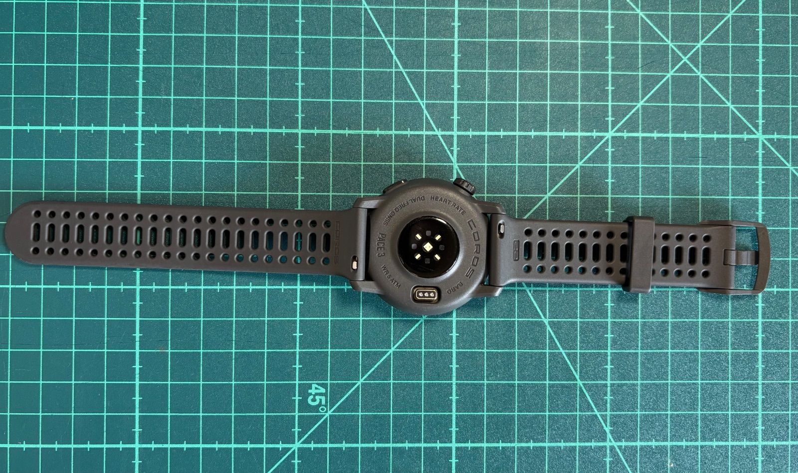 CROS PACE 3 GPS Sport Watch カロス ブラックシリコン