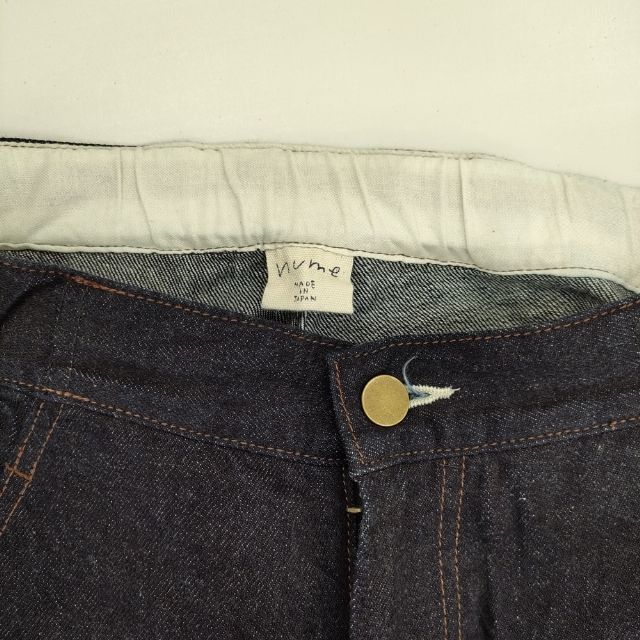 nume NFPT-4385C デニムワイドパンツ 定価24200円 パラスパレス