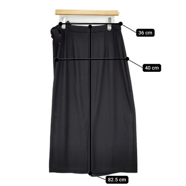 theory luxe 未使用 CANYON ALIE ラップスカート 定価29700円 03