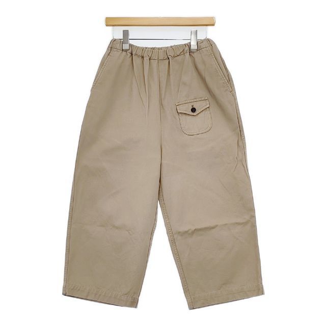 ゴーシュ カツラギポケット付きワイドパンツ G164-P029 コットン