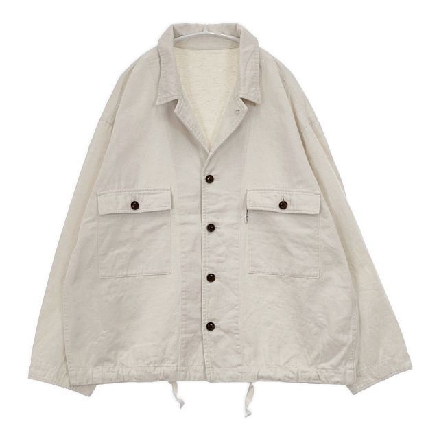 UpcycleLino BASIC チノ フィールドジャケット nest Robe 600225 7028 ジャケット キナリ ベージュ レディース アップサイクルリノ 5 1220 M∞