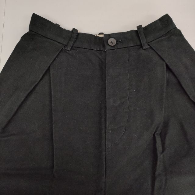  gasa 彼女の研究所ワイドタックパンツ モールスキン パンツ ブラック レディース ガサ 5 1220 T∞ その他 パンツ