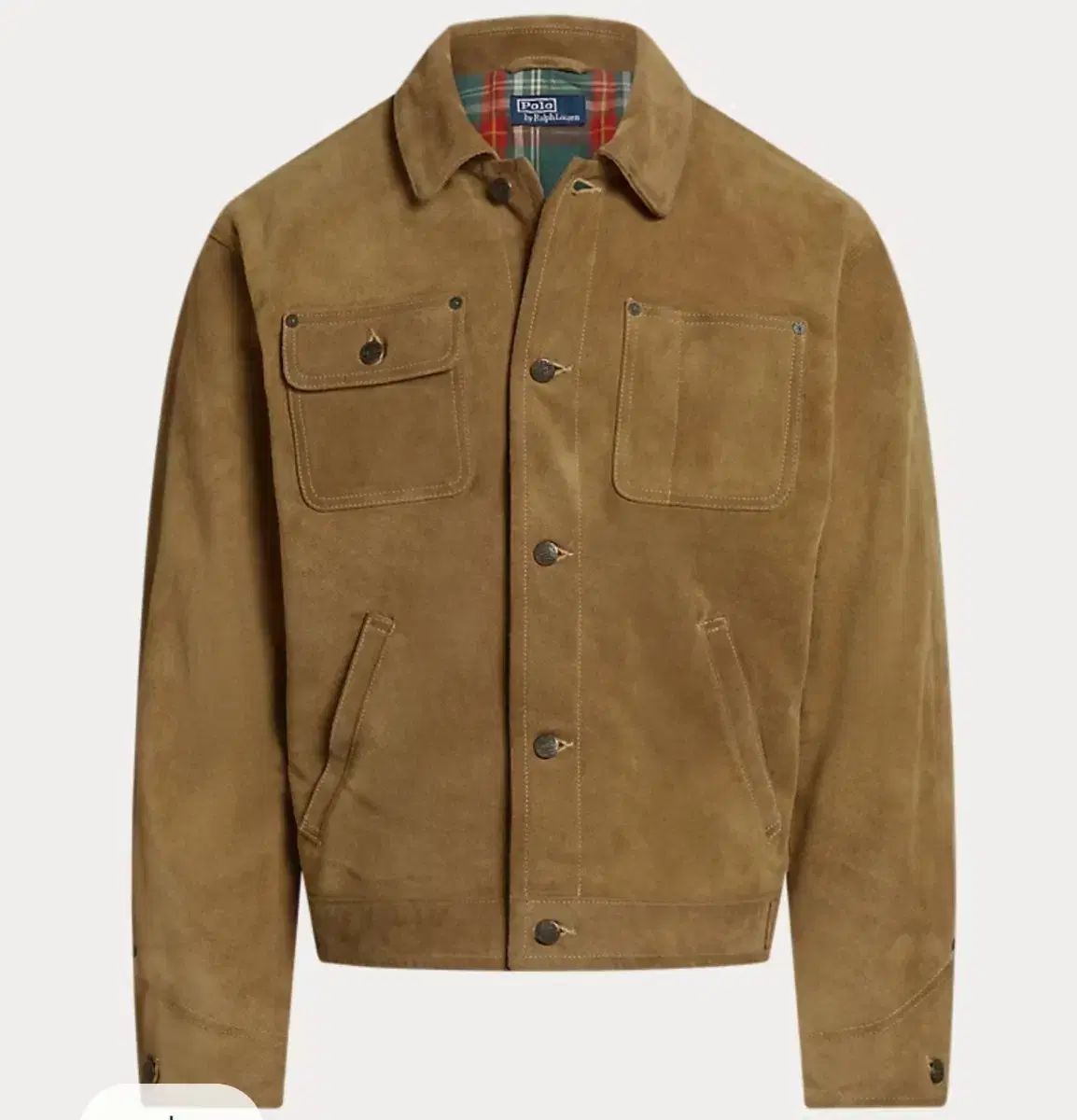 ポロ スウェード ジャケット キム ウビンWOOBIN