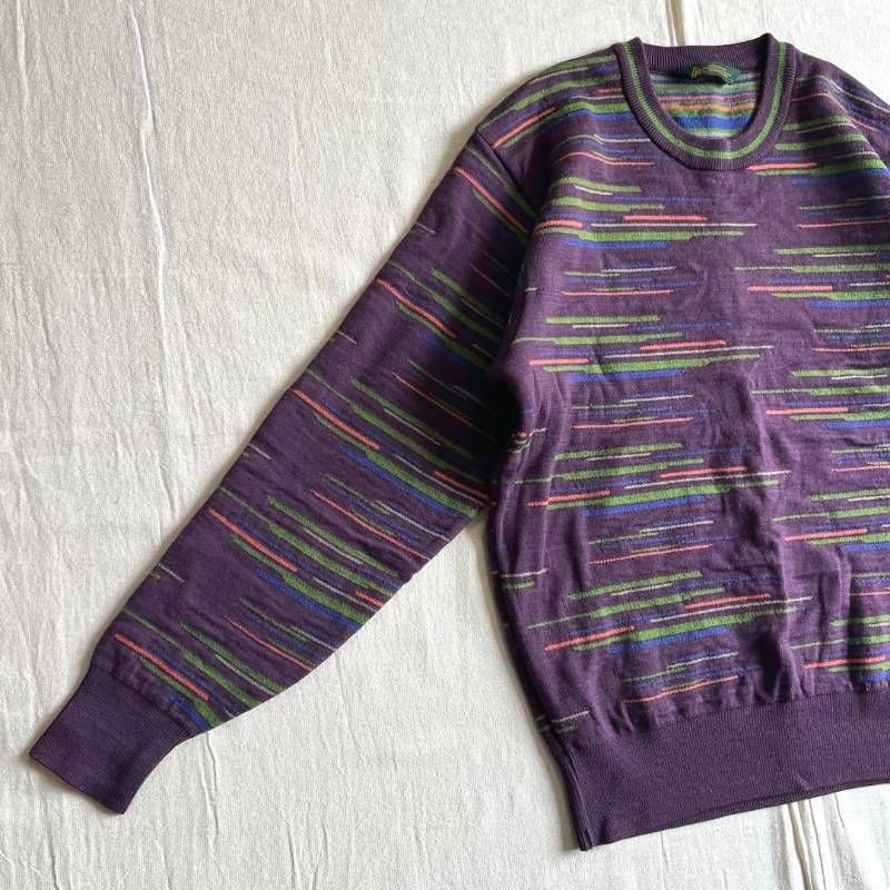 希少 J's ジェイズ ジャンボ尾崎 ウール ニット セーター メンズ LL 希少 J's ジェイズ ジャンボ尾崎 ウール ニット セーター メンズ LL