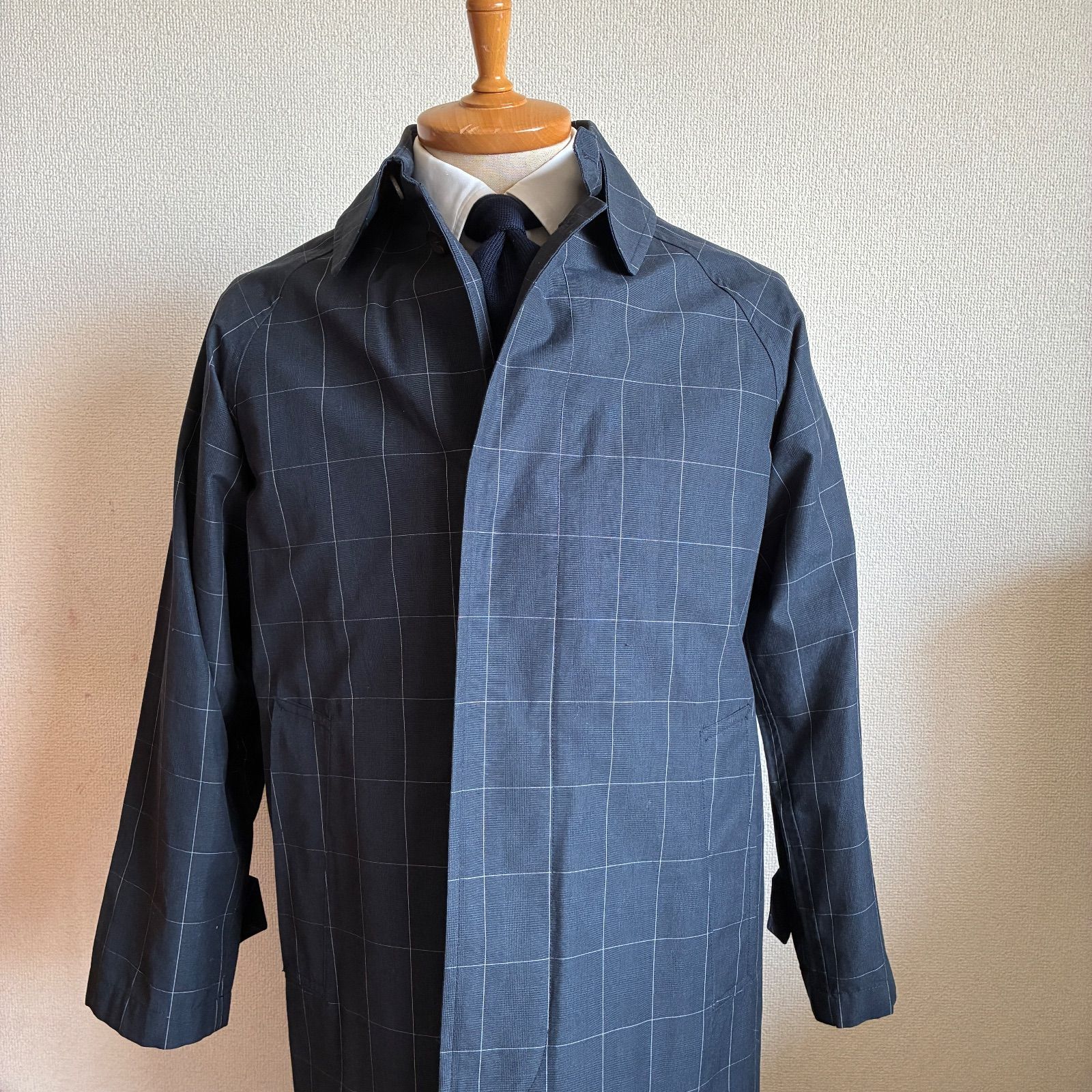 80s GRENFELL ウールステンカラーコート イギリス製 グレンフェル GRENFELL(グレンフェル) ステンカラーコート - メルカリ