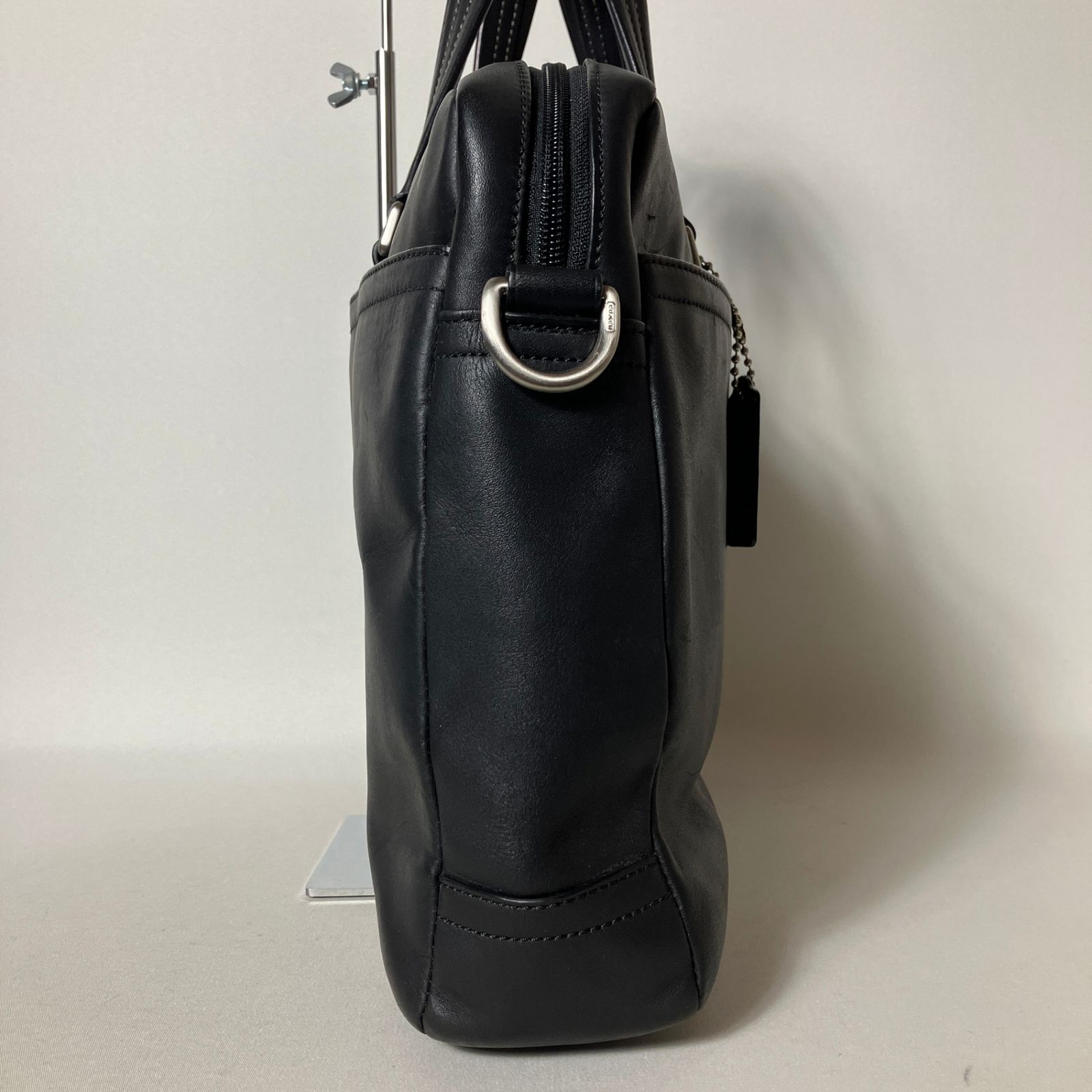 2512-118｜美品｜コーチ 2WAYビジネスバッグ レザー ブラック - メルカリ