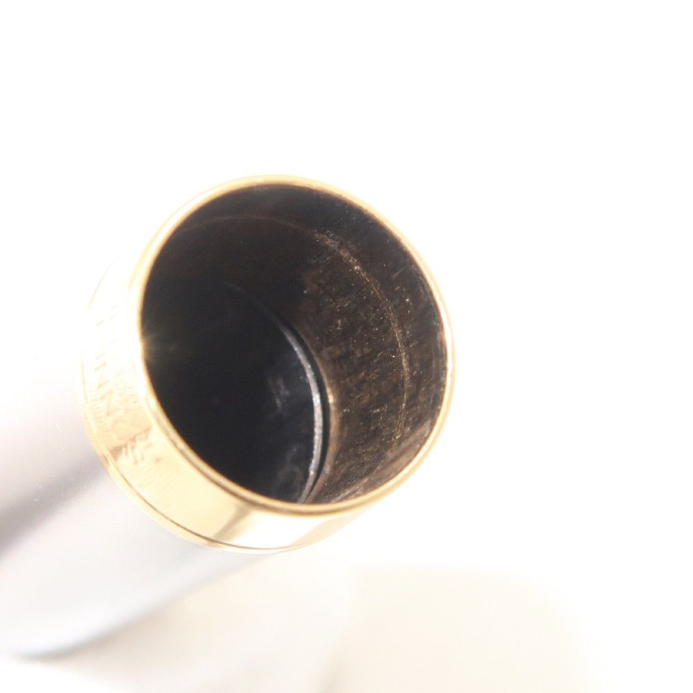 美品 PARKER パーカー ソネット 万年筆 全長13 F字 銀 金 文房具 筆記用具 HU1434W3 PARKER（パーカー） 美品 ソネット 万年筆 全長13 F字 銀 金 文房具