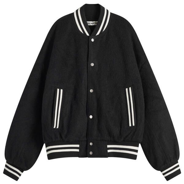 コール バクストン メンズ アウター ジャケット ブルゾン ウール Cole Buxton Wool Bomber Jacket Black ブラック