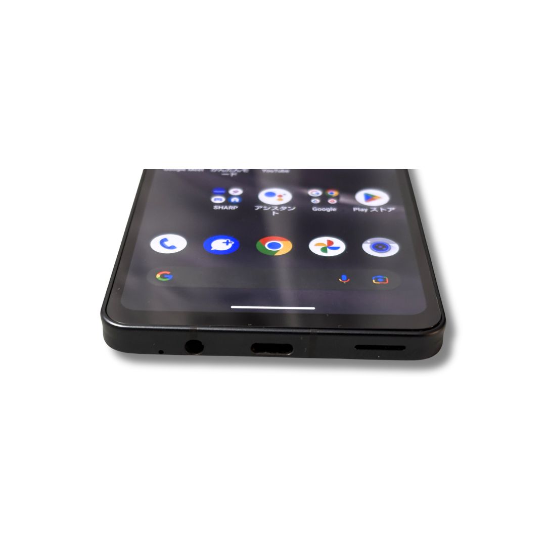 au AQUOS sense6s SHG07 SIMロック解除済み 64GB 5G対応 Android13対応