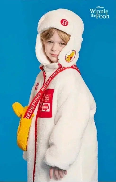 BEBE DE PINO ベベデピノ プーさん덤블퍼アウター 140 プーさん덤블퍼トゥー