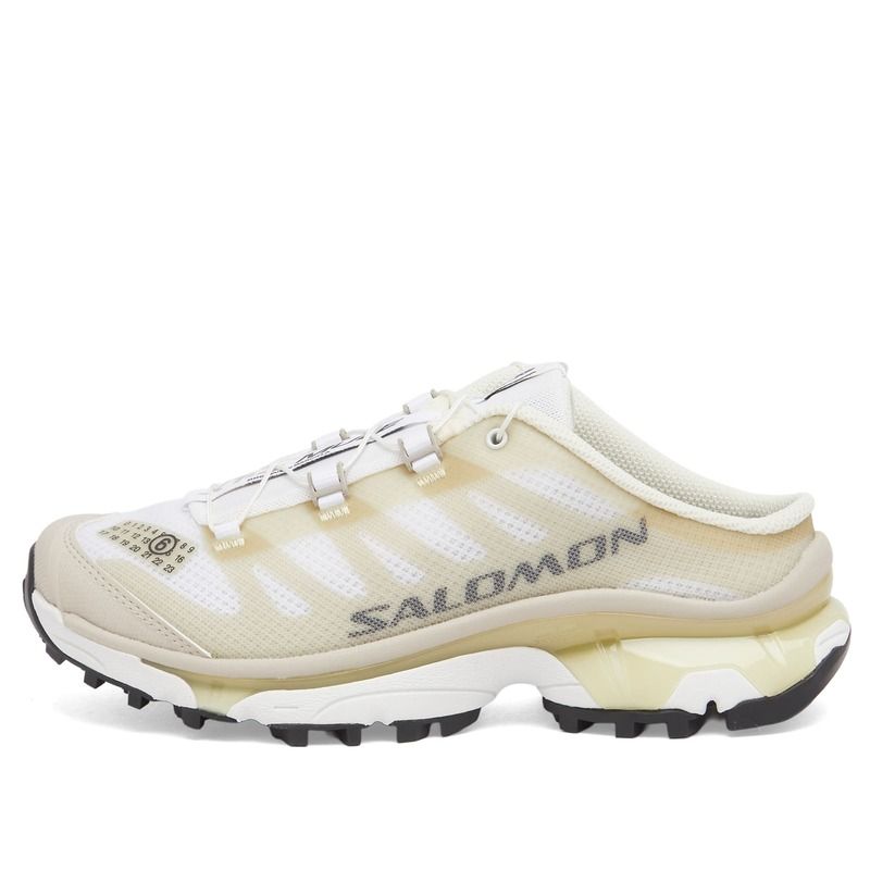 マルタンマルジェラ レディース シューズ スニーカー MM 6 Maison Margiela x Salomon XT Mule 4 Sneaker White Green Haz Silver ホワイト