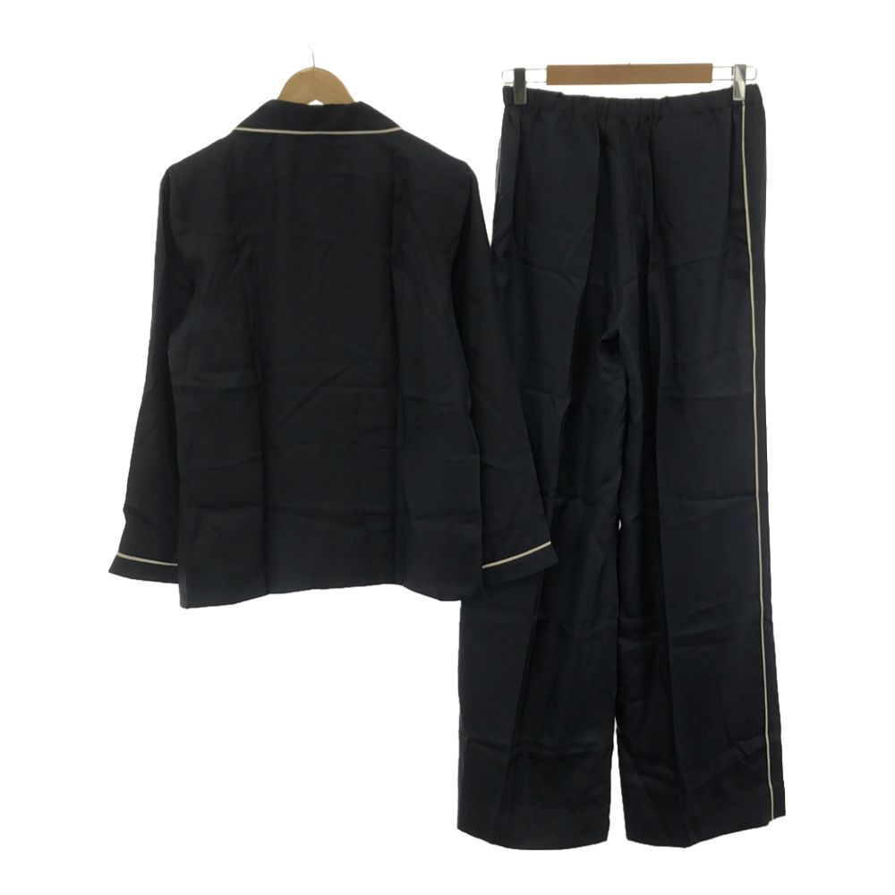 プラダ PRADA 美品 プラダセット DNA949 シルク100 (165) XS セットアップ パジャマ バッグ