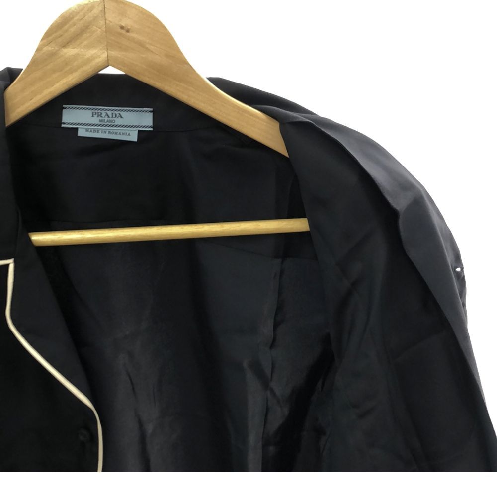 美品 PRADA プラダ DNA949 パジャマ セットアップ XS (165) シルク100